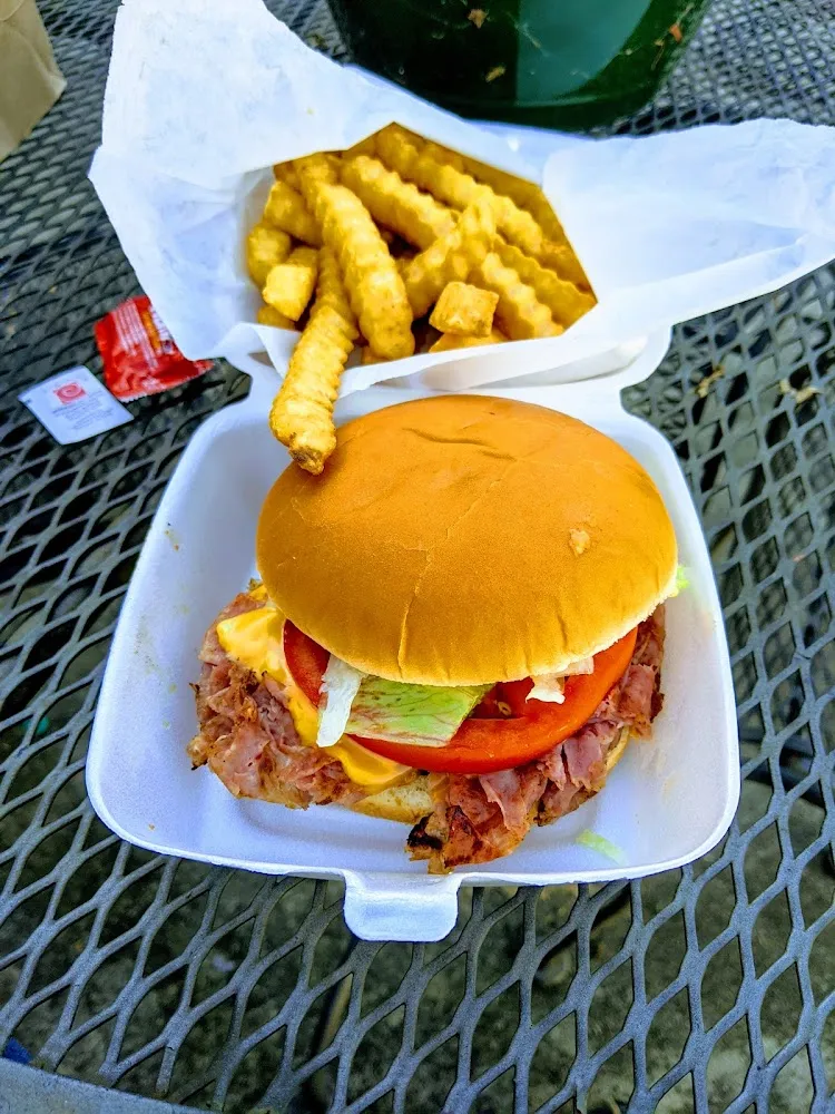 Cheese Chipper and Fries